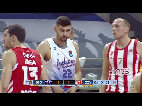 ABA Liga 2020/21, Round 12 match: Igokea - Crvena zvezda mts (25.12.2020)