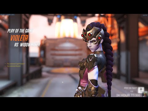 WHAT PRO WIDOW LOOKS LIKE IN OW 2 - SEEKER! POTG! [ OVERWATCH 2 TOP 500 SEASON 5 ]