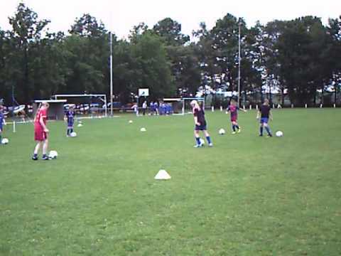 Trainingsmoment SV Capelle E1 techniek 2013-2014