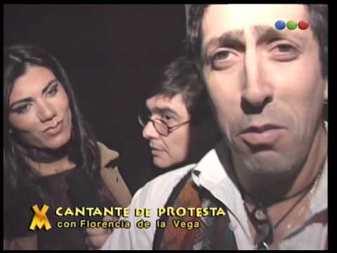 El cantante de Protesta con Flor de la V - Videomatch 97