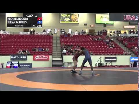 66 kg CR1 - Michael Hooker (Army WCAP) vs Julian Gunnels (Minnesota Storm)