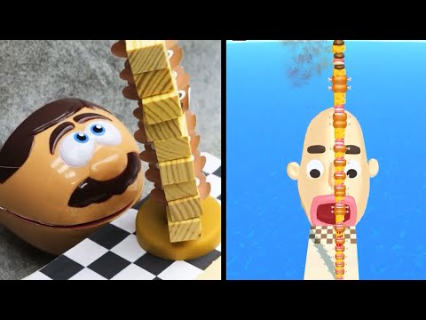 Sandwich Runner new update. Cardboard Game. DIY