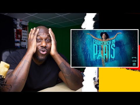 American Rapper Learning German Reacts to Captial Bra feat CRO   Fruhstuck in paris