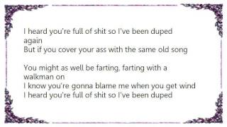 Bloodhound Gang - Farting with a Walkman On Lyrics