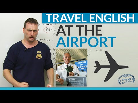 旅遊英語：機場通關再也難不倒你！How to go through customs at the airport (Travel English: How to go through customs at the airport)