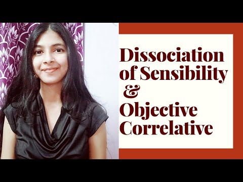 Dissociation of Sensibility and Objective Correlative