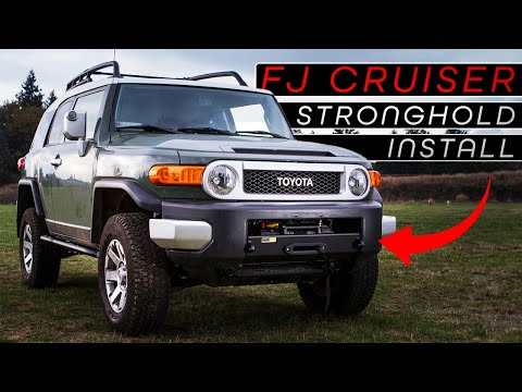 FJ Cruiser Stronghold Winch Mount Installation