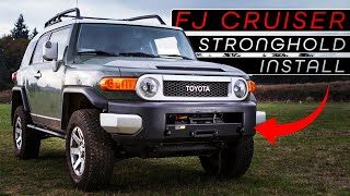 FJ Cruiser Stronghold Winch Mount Installation