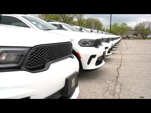 Newest Indiana State Police troopers receive first squad cars