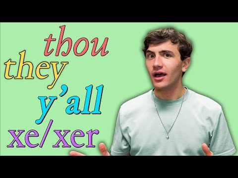 A Brief History of English Pronouns