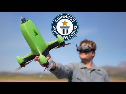Building The Fastest Drone EVER! - Guinness World Records