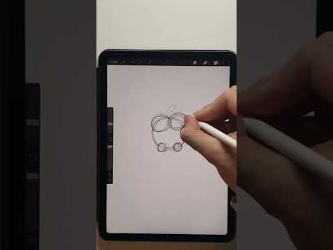 How to Draw the Apple Logo!
