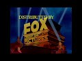 Fox Cobart And Lapis Pictures Distribution Logo 1990 1994 Closing Full Screen Version REUPLOAD