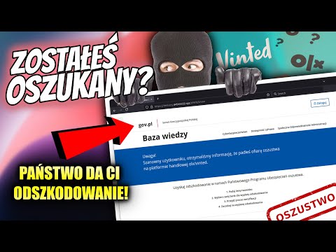 ZOSTAŁEŚ OSZUKANY NA OLX, Vinted? PAŃSTWOWY PROGRAM UBEZPIECZEŃ WYPŁACA ODSZKODOWANIA - OSZUSTWO