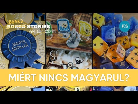 Játékok, amik megérdemeltékvolna a magyar kiadást.  #36 - Board Stories | The GiftForge Podcast