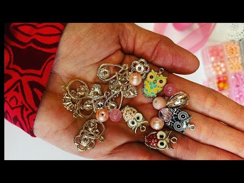 Unboxing BeeBeeCraft CHARMS, BEADS & CHAINS for papercrafting!