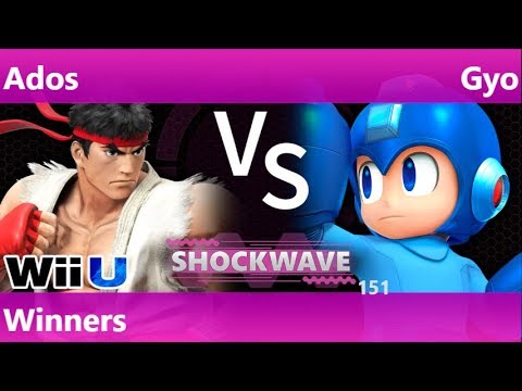 SW 151 - Ados (Ryu) vs SWG | Gyo (Mega Man) Winners - Smash 4