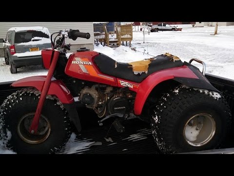 1984 Honda 125m ATC 3 wheeler pickup/look over