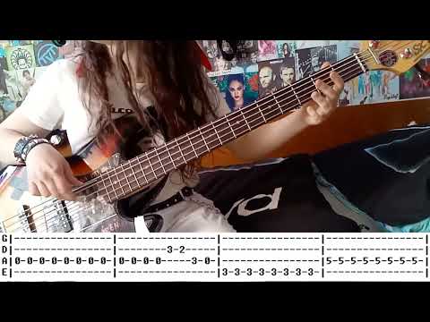 Lucie - Černí andělé  (bass tabs, cover by Tá s basou)