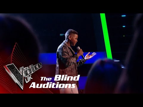 Donel Performs 'Cold Water' | Blind Auditions | The Voice UK 2018
