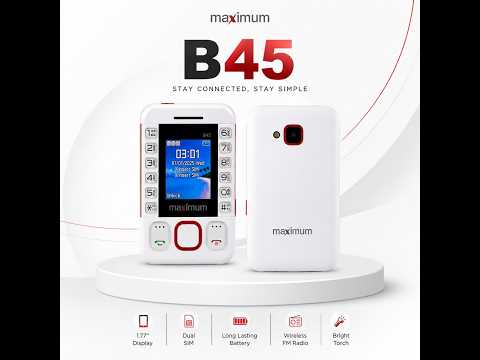 Maximum B45 Mini Card Phone 12774