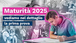 PRIMA PROVA MATURITÀ 2025: tutto ciò che DEVI SAPERE