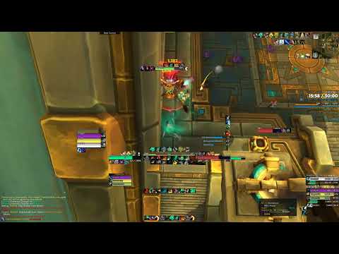 Brewmaster MonkTank POV With no healer Almost  Atal'Dazar Mythic +19 | Tyrannical Storming Raging S3