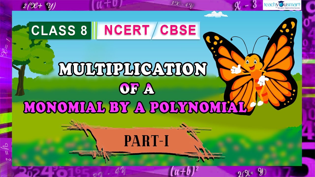 Algebraic Expressions & Identities| Multiplication of Monomial by a Polynomial Part-1 #ncert #class8