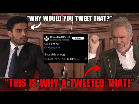 "Give 'em HELL" - Jordan Peterson On His Tweet About The Palestine-Israel Conflict