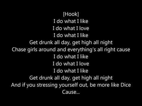 Dice Raw - I Do What I Like [Explicit] w Lyrics and handgrenade