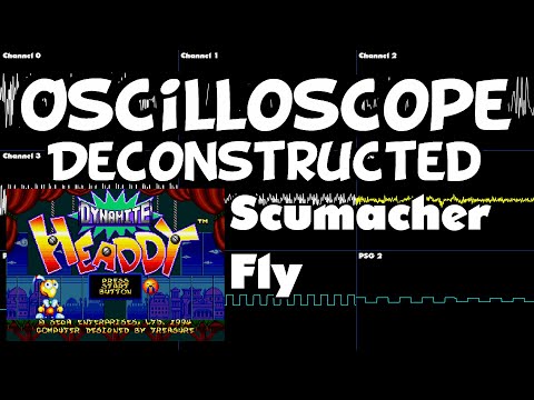 Dynamite Headdy - Schumacher Fly - Oscilloscope Deconstruction