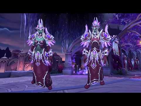 Nightborne Elves | NEW RACE | World of Warcraft: Battle for Azeroth | WoW 8.0.0