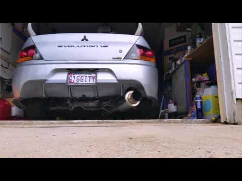 Evo 8 Megan exhaust vs. Straight pipe