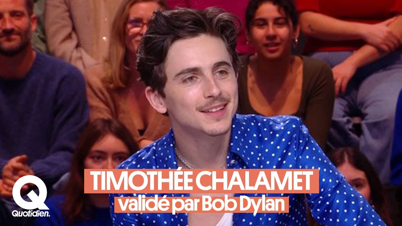 Timothée Chalamet dans la peau de Bob Dylan