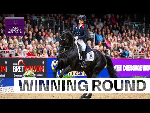 Defending the crown, London style. 👑🇬🇧 |  FEI Dressage World Cup™ London 2025