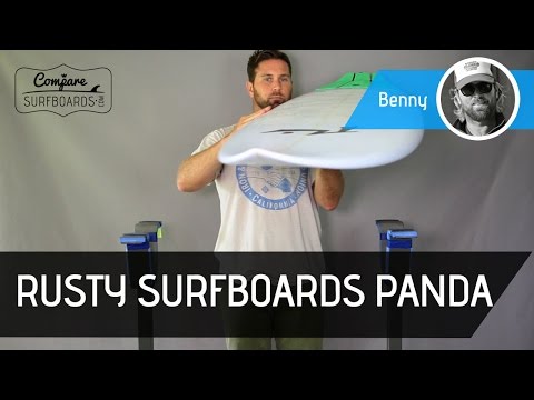 Willian Cardoso's Rusty Surfboards Panda Surfboard Review | Compare Surfboards