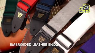 Video thumbnail for Ernie Ball Polypro Guitar Straps by JB Music