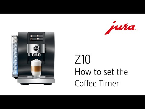 JURA Z10 - How to set the Coffee Timer