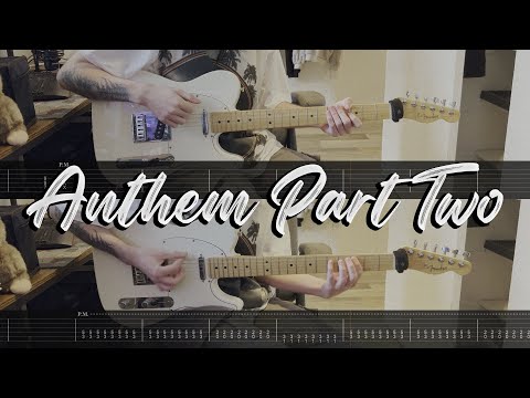 blink-182 - Anthem Part Two (Guitar Cover + Tabs)