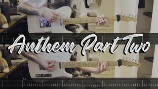 blink-182 - Anthem Part Two (Guitar Cover + Tabs)