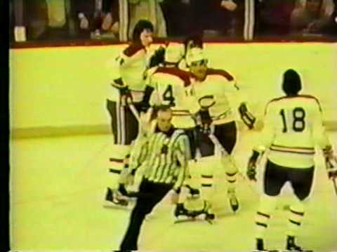 '73 Stanley cup final - Chicago vs Montreal game 1 highlights