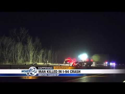 UPDATE: 1 killed in Benton Twp. I-94 crash