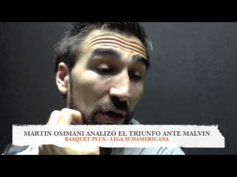 Martín Osimani analizó el triunfo de Obras ante Malvín