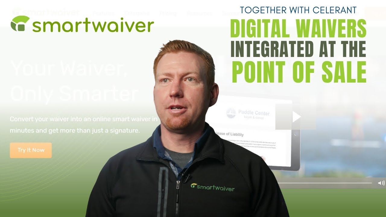 Streamline digital waivers at the point of sale with ‪the Smartwaiver integration