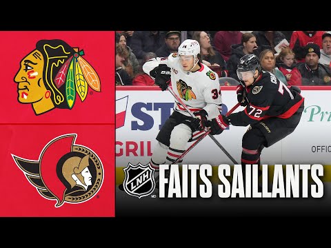 Blackhawks vs Sénateurs | Faits saillants