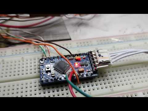 Дисплей на базе драйвера D16312GB. Исходный код с канала Jose Luis Monteiro.