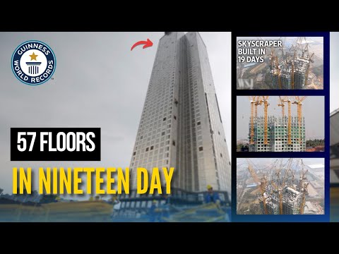How China Built 57 STORY skyscraper in Just 19 Days: Marvel That Shocked the World!