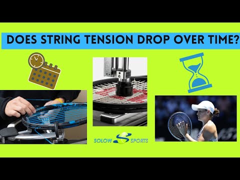 Measuring Tennis String Tension Drop Over Time Using the Wilson Baiardo Tune Pro