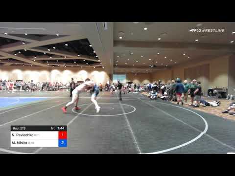 220 Lbs Prelims - Nicholas Pavlechko, M2 Training Center Vs Michael Misita, Seagull Wrestling Club