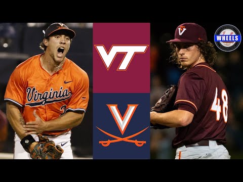 Virginia Tech vs #18 Virginia (AMAZING GAME!) | 2024 College Baseball Highlights